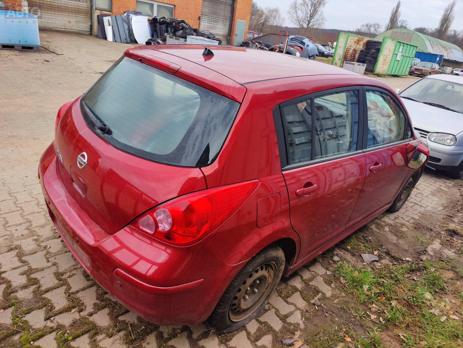 Щиток (диск) опорный тормозной задний левый для Nissan Tiida бу, 2010,  купить в РФ с разборки из Европы, 54321409