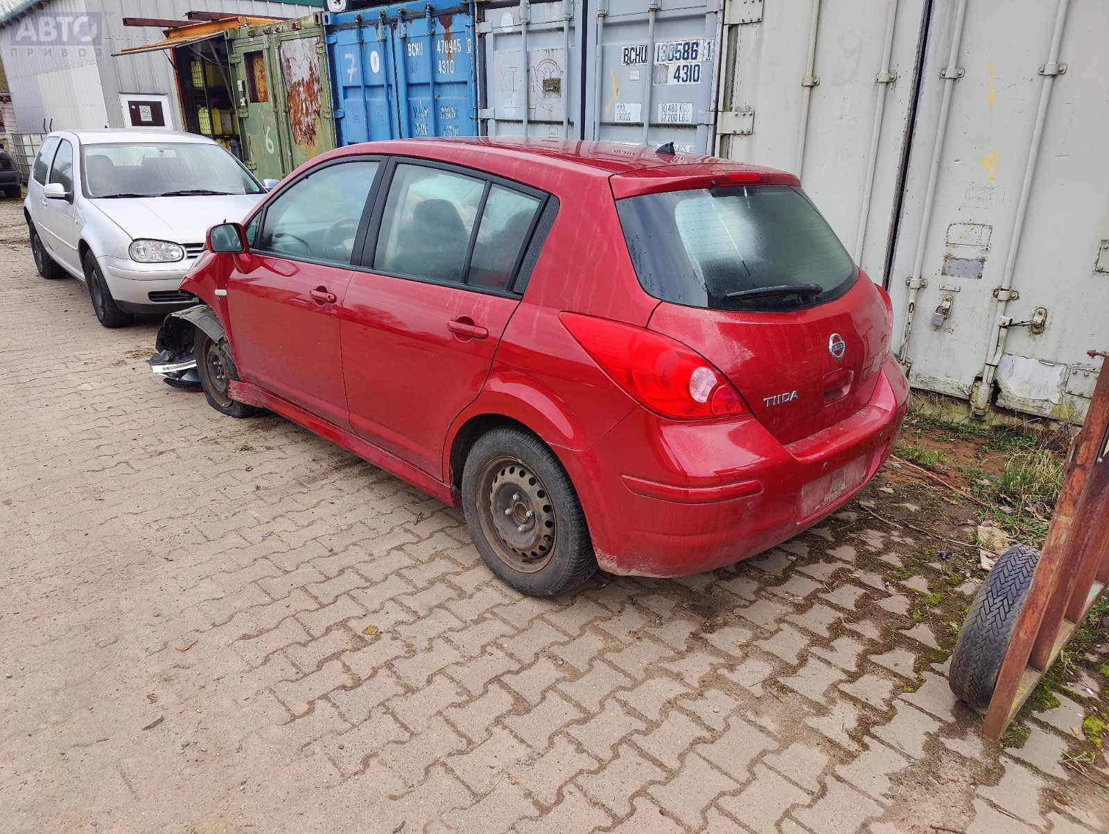 Щиток (диск) опорный тормозной задний левый для Nissan Tiida бу, 2010,  купить в РФ с разборки из Европы, 54321409