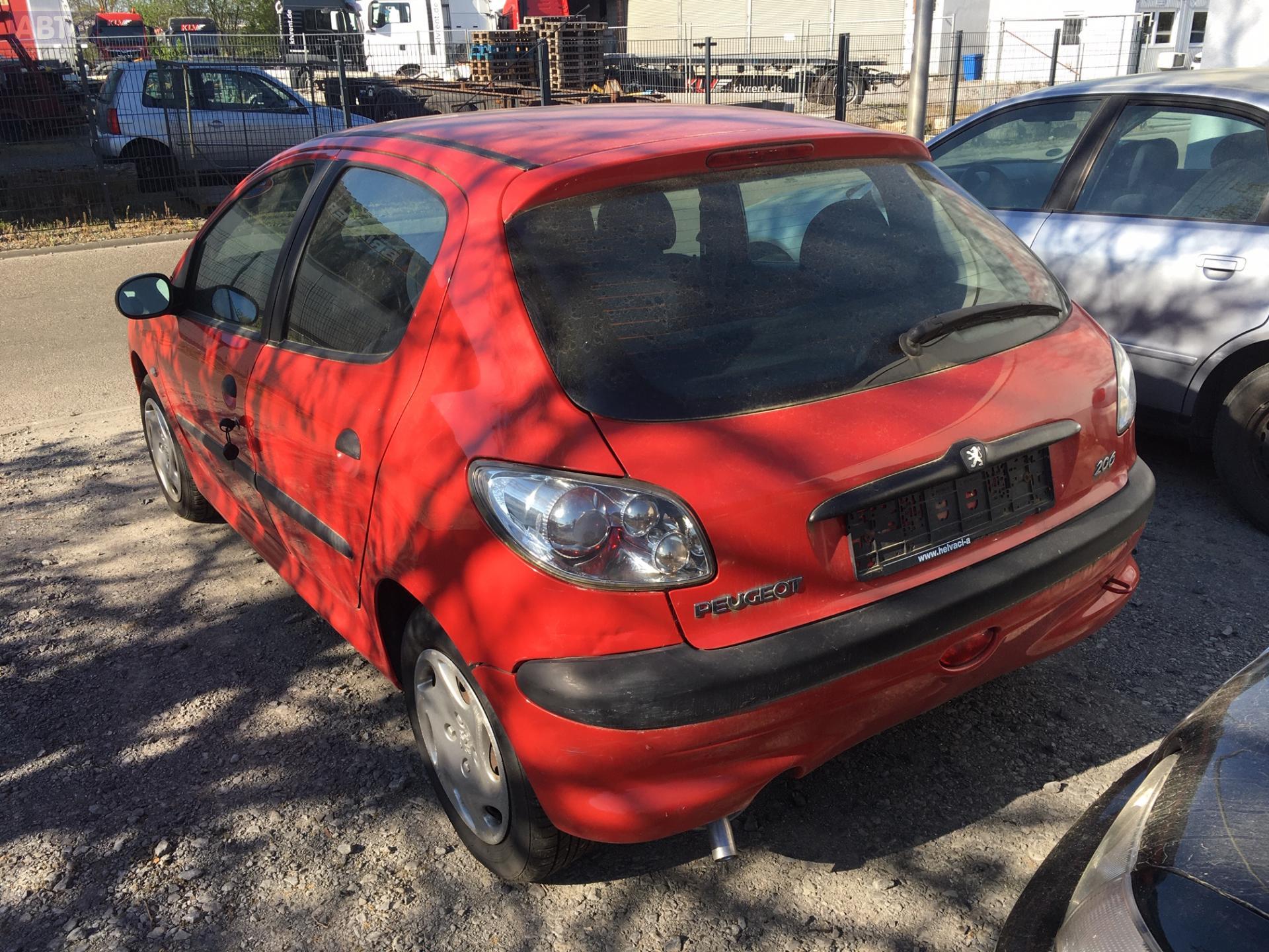 Разборка Пежо 206 S4244. Прайс на запчасти б/у с Peugeot 206