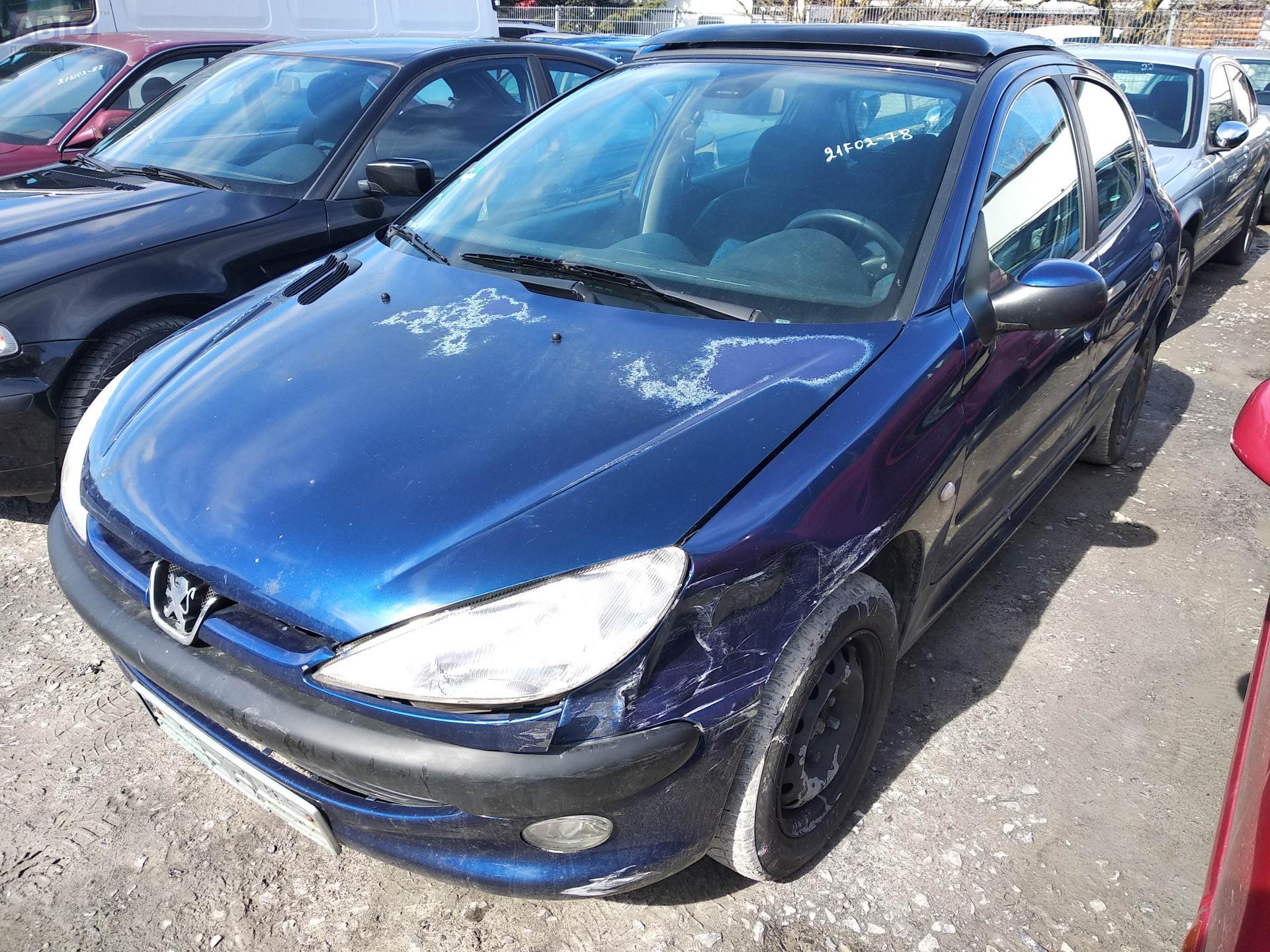 Разборка Пежо 206 P1583. Прайс на запчасти б/у с Peugeot 206