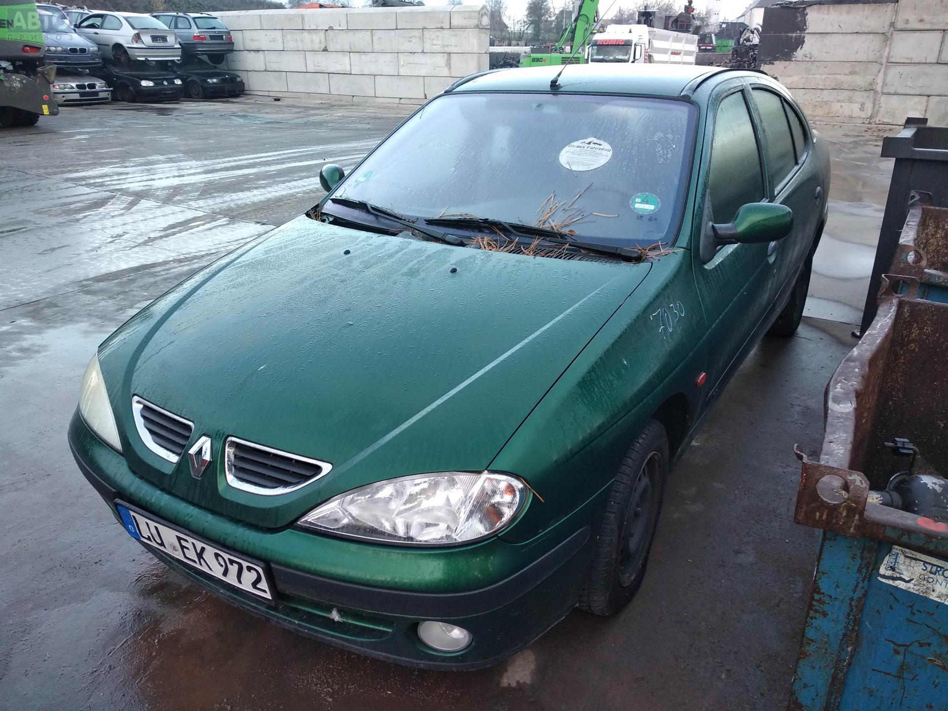 Разборка Рено Меган 1 P1278. Прайс на запчасти б/у с Renault Megane I  (1995-2003)