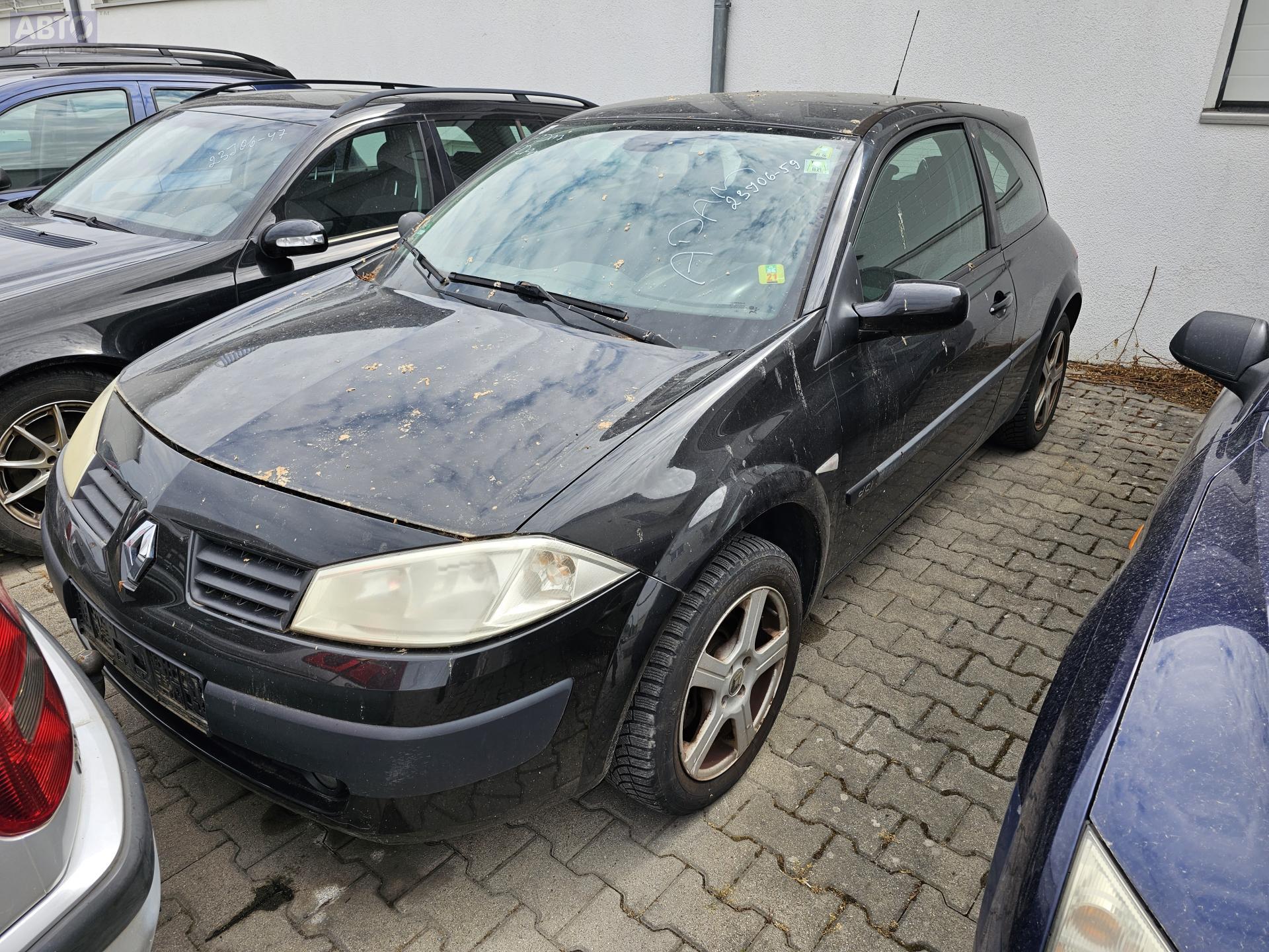 Разборка Рено Меган 2 T6119. Прайс на запчасти б/у с Renault Megane II  (2002-2008)