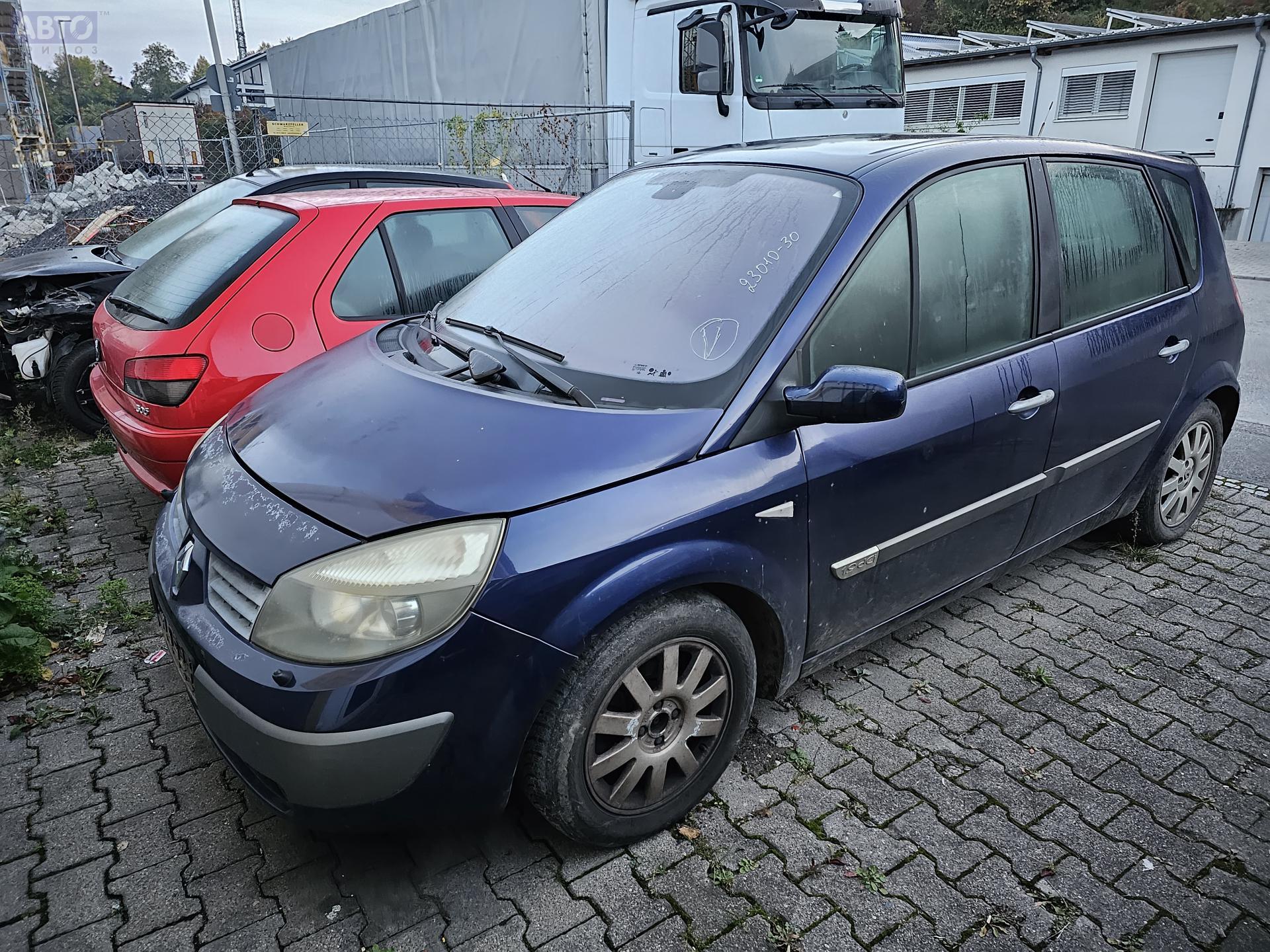 Разборка Рено Сценик 2 T6298. Прайс на запчасти б/у с Renault Scenic II  (2003-2009)